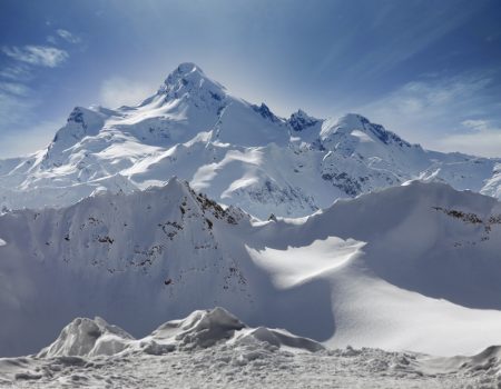 Summiting Europe’s Highest Peak – Standing on the summit at 5,642 meters, with breathtaking views over the Caucasus Mountains.