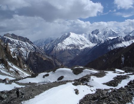 Stunning Pamir Mountain Views – Enjoy breathtaking panoramic views of the Pamir range and surrounding glaciers.